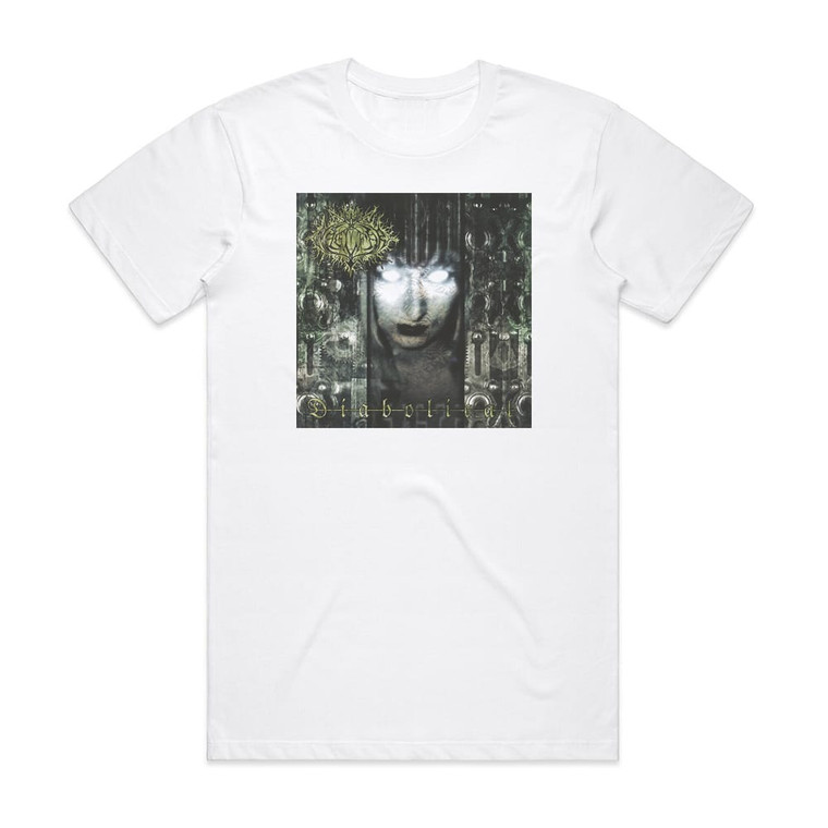 Naglfar Diabolical Album Cover T-Shirt White