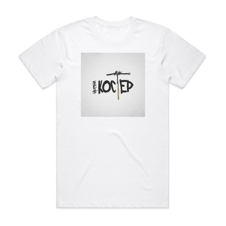 Nervy Empty 1 Album Cover T-Shirt White