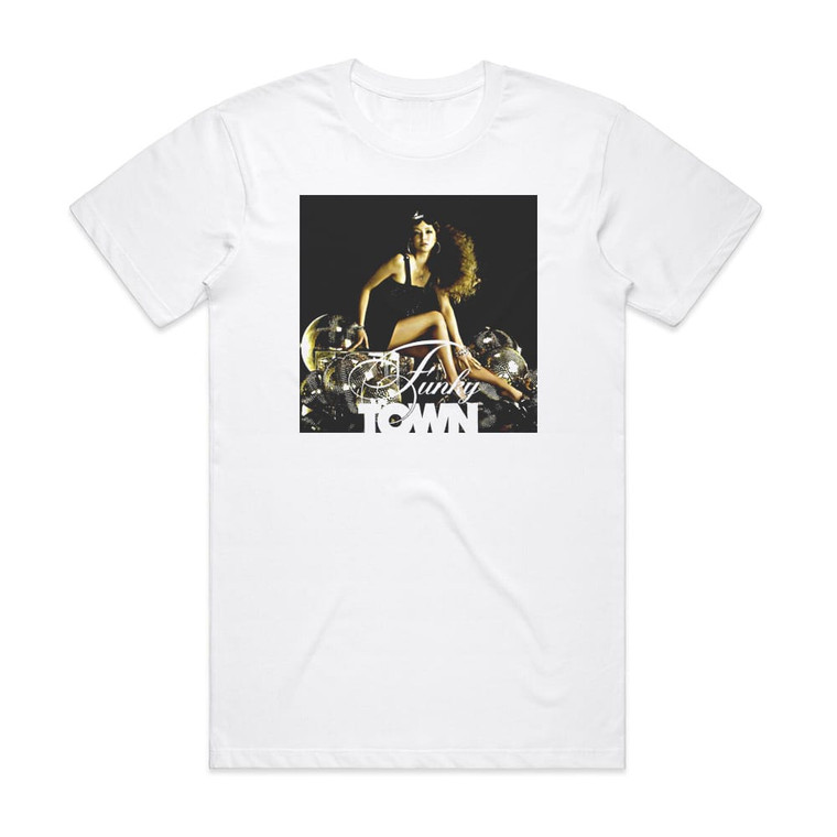 Namie Amuro Funky Town Album Cover T-Shirt White