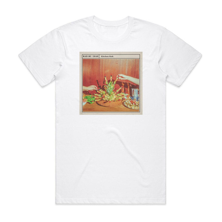Nadine Shah Kitchen Sink Album Cover T-Shirt White