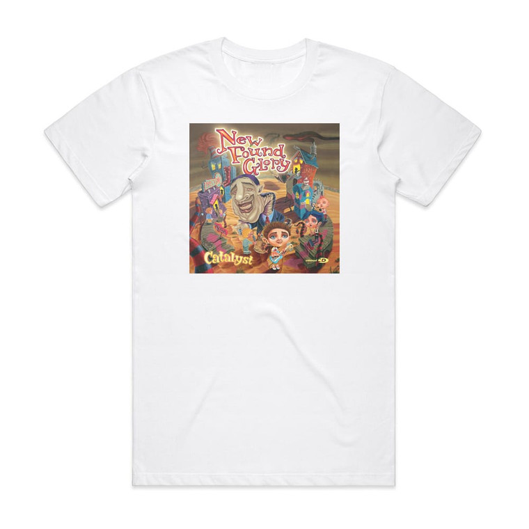 New Found Glory Catalyst Album Cover T-Shirt White