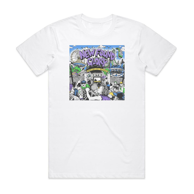 New Found Glory Forever Ever X Infinity And Beyond Album Cover T-Shirt White