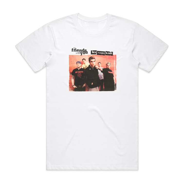 New Found Glory My Friends Over You Album Cover T-Shirt White