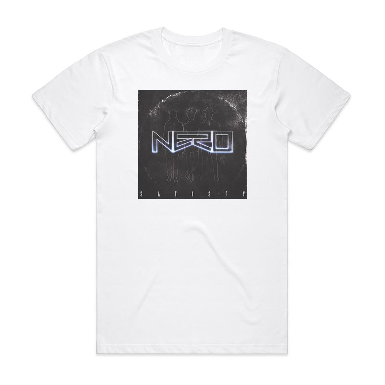 Nero Satisfy Album Cover T-Shirt White