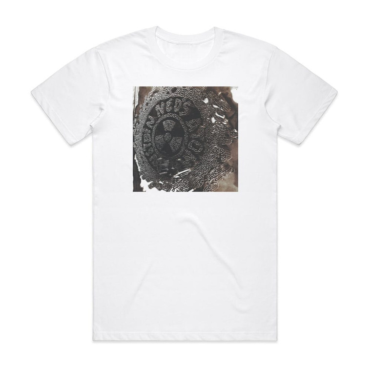 Neds Atomic Dustbin Brainbloodvolume Album Cover T-Shirt White
