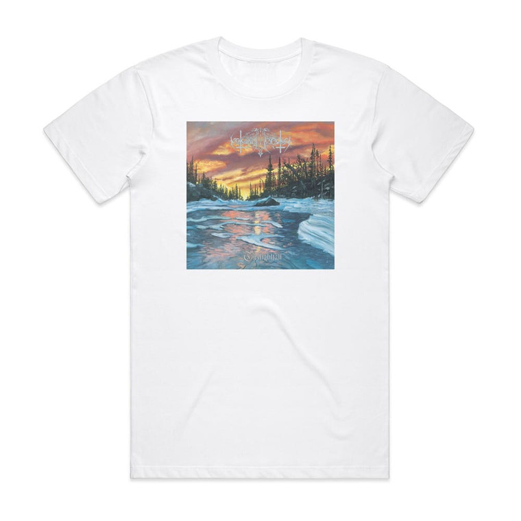 Nokturnal Mortum Twilightfall Album Cover T-Shirt White