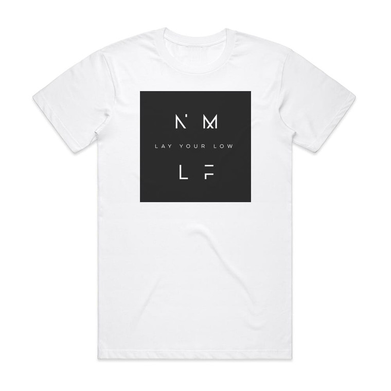 NMLF Lay Your Low Album Cover T-Shirt White