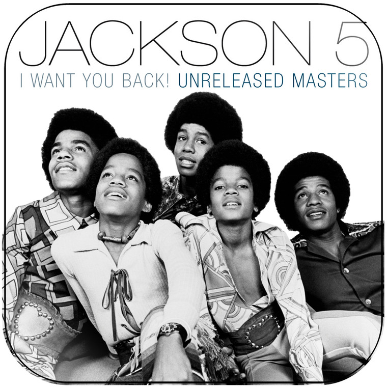 The Jackson 5 I Want You Back Unreleased Masters Album Cover Sticker