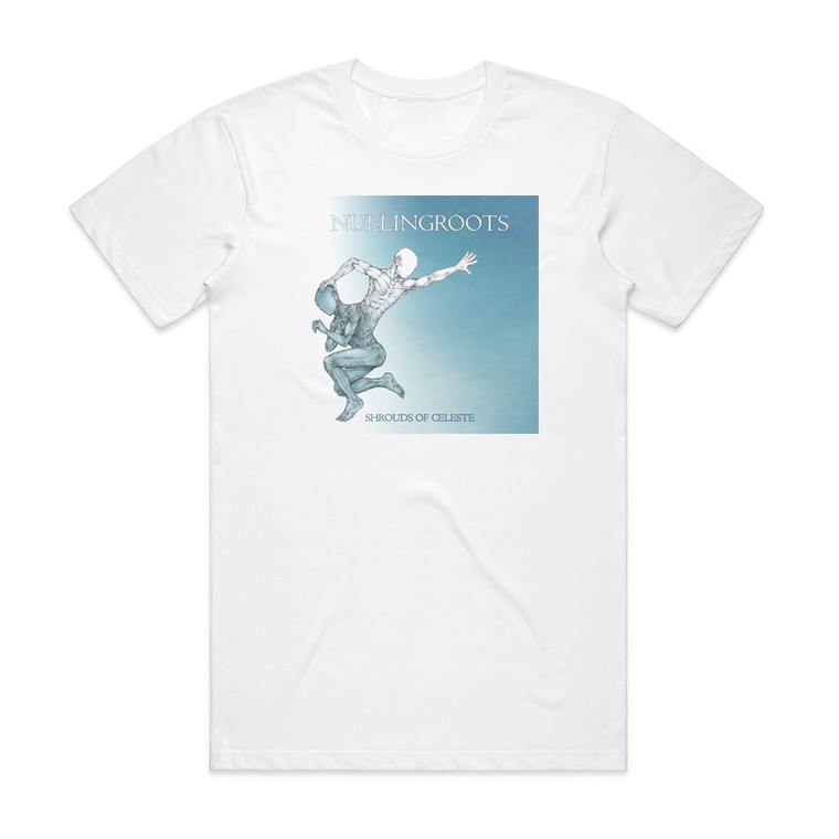 nullingroots Shrouds Of Celeste Album Cover T-Shirt White