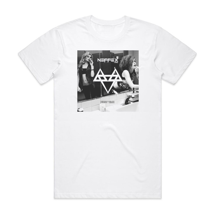 Neffex First Time Album Cover T-Shirt White