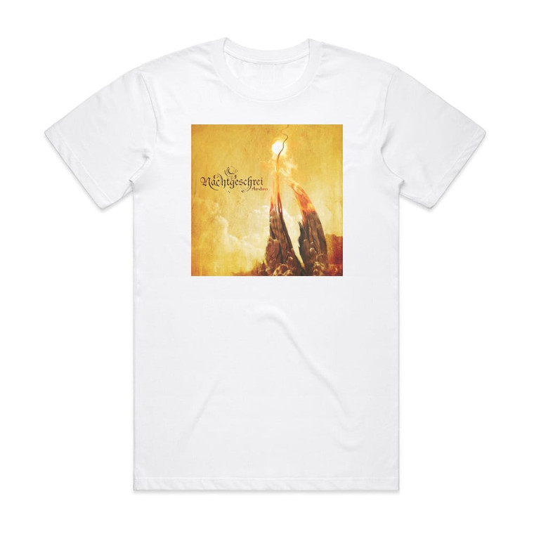 Nachtgeschrei Ardeo Album Cover T-Shirt White