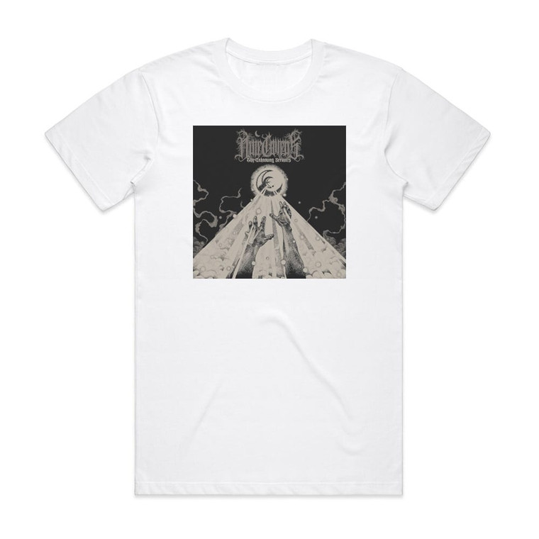 Nine Covens Thy Unknowing Servants Album Cover T-Shirt White Nine Covens Thy Unknowing Servants Album Cover T-Shirt White