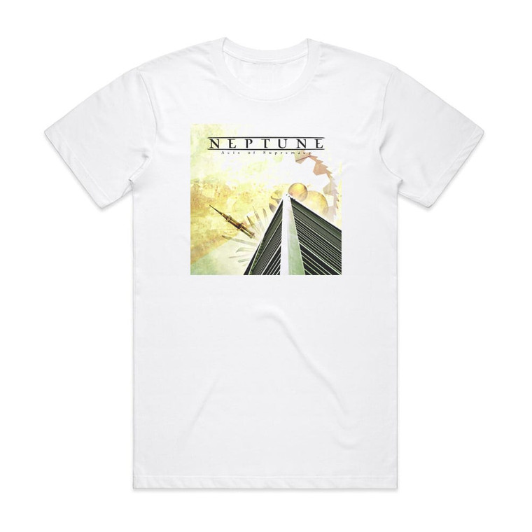 Neptune Acts Of Supremacy Album Cover T-Shirt White