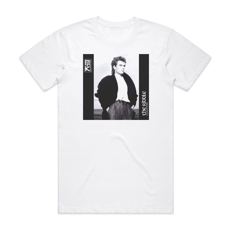 Nik Kershaw The Riddle 2 Album Cover T-Shirt White