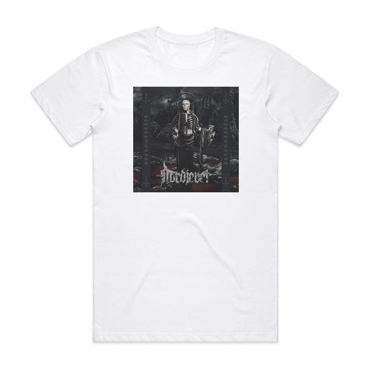 Nordjevel Necrogenesis 1 Album Cover T-Shirt White