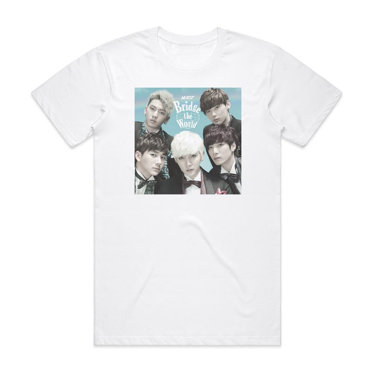 NUEST Empty 1 Album Cover T-Shirt White