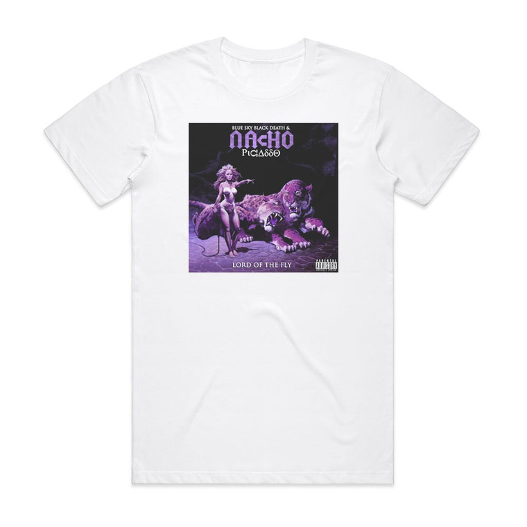Nacho Picasso Lord Of The Fly Album Cover T-Shirt White