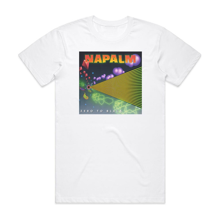 Napalm Zero To Black Album Cover T-Shirt White