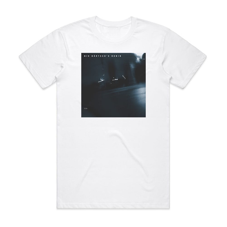 Nik Bartsch and Ronin Stoa Album Cover T-Shirt White