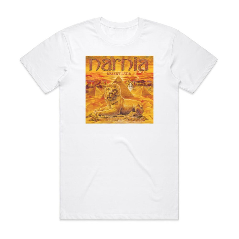 Narnia Desert Land Album Cover T-Shirt White