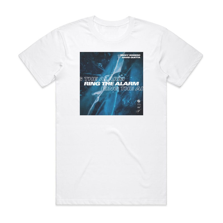 Nicky Romero Ring The Alarm Album Cover T-Shirt White