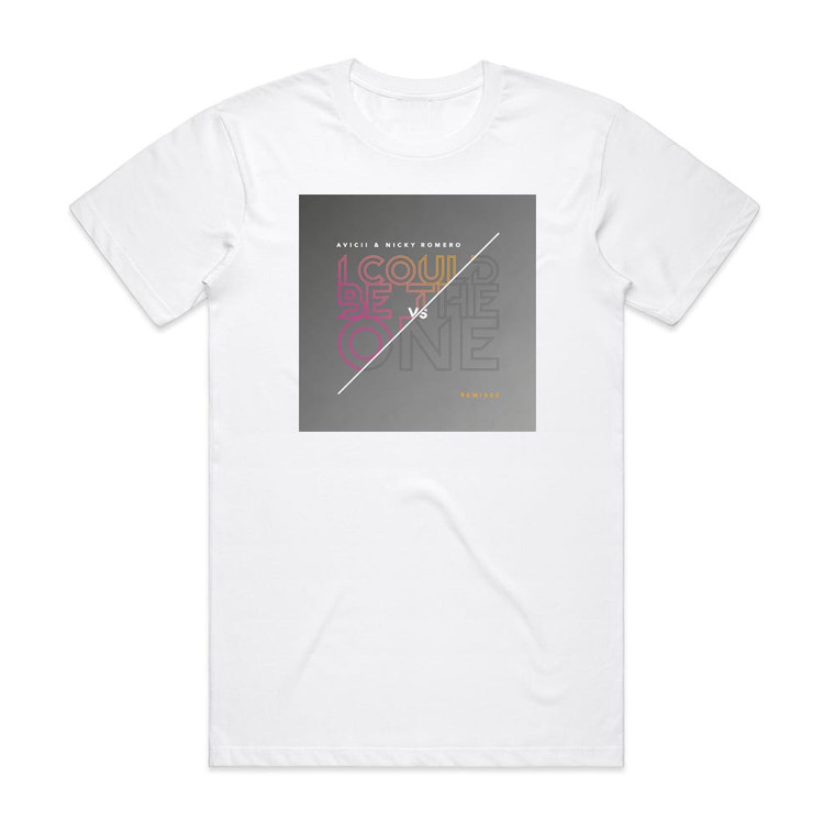 Nicky Romero I Could Be The One 1 Album Cover T-Shirt White