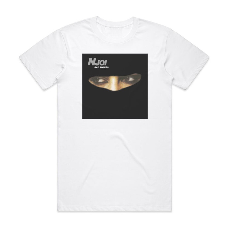 N-Joi Bad Things Album Cover T-Shirt White