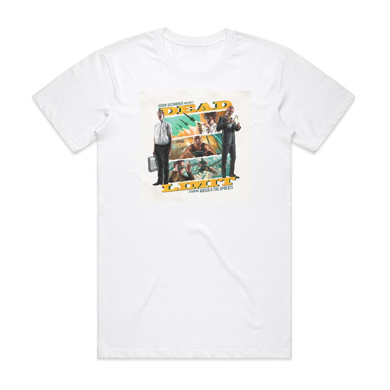 Noisia Dead Limit Album Cover T-Shirt White