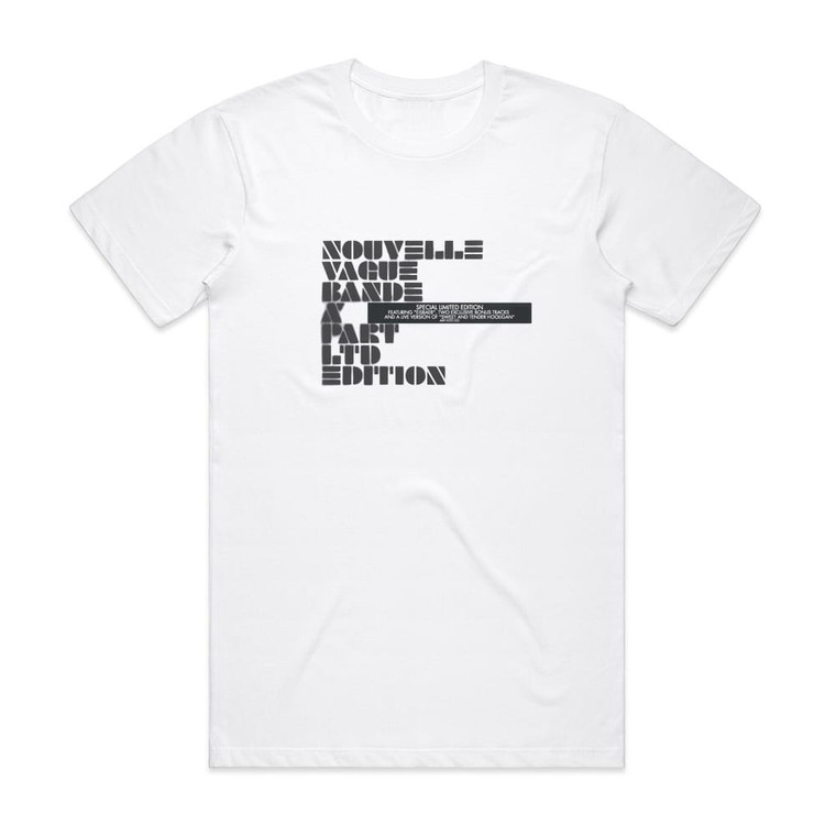Nouvelle Vague Bande Part 2 Album Cover T-Shirt White