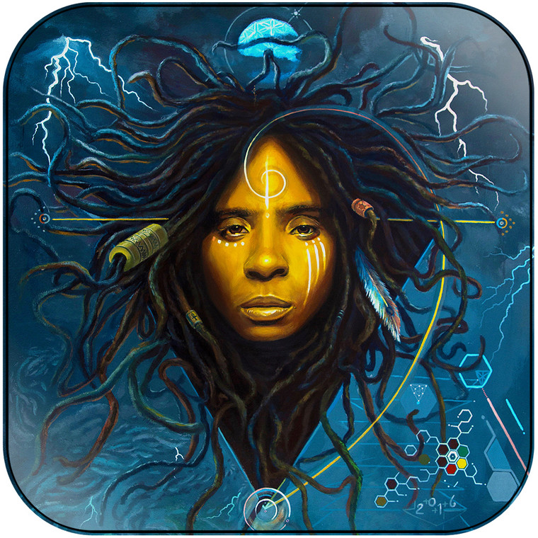 Jah9 9 Album Cover Sticker