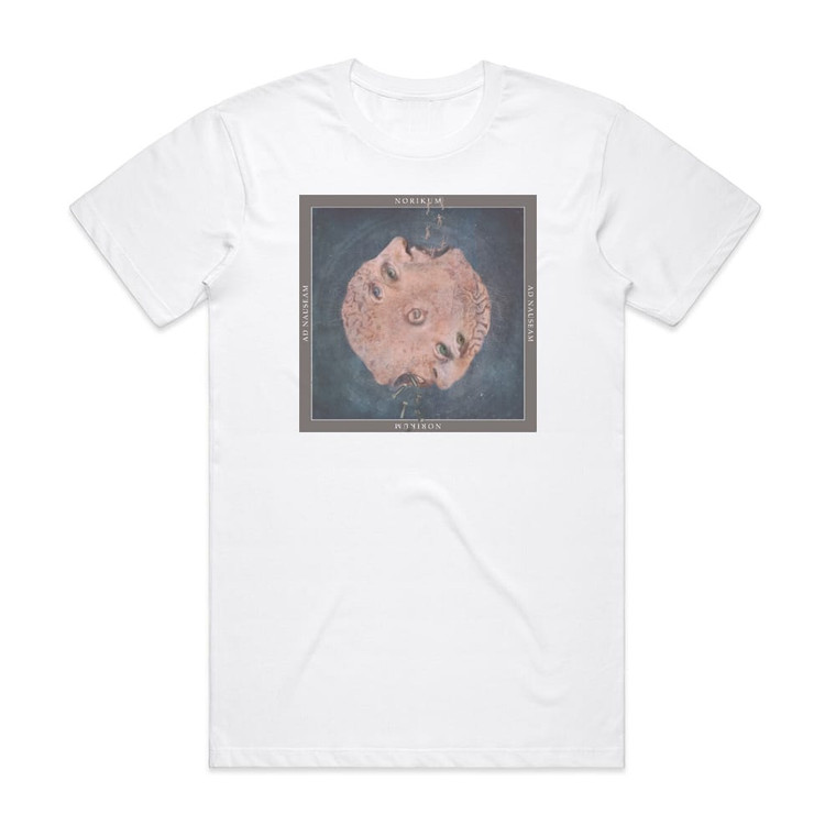 norikum Ad Nauseam Album Cover T-Shirt White