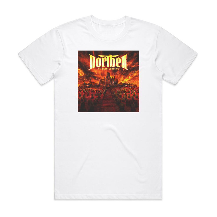 Norther Till Death Unites Us Album Cover T-Shirt White