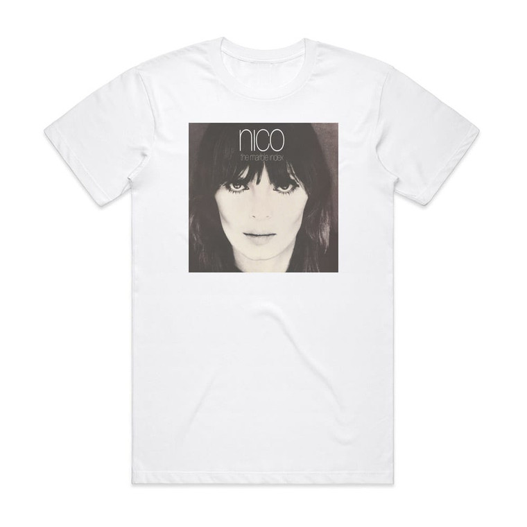 Nico The Marble Index Album Cover T-Shirt White