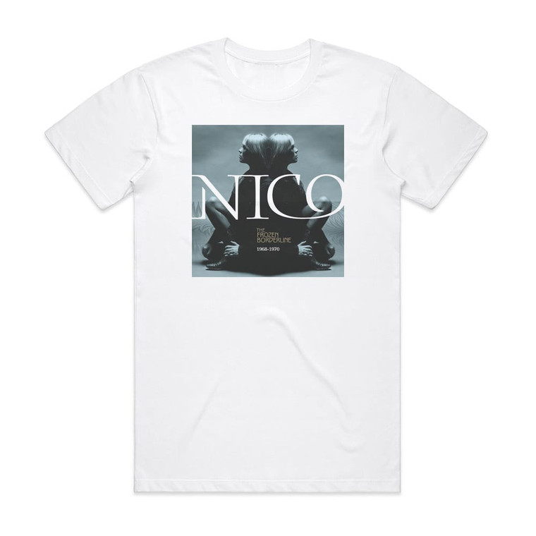 Nico The Frozen Borderline Album Cover T-Shirt White