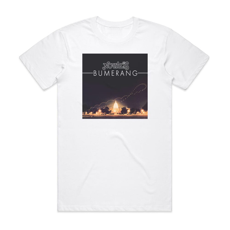 Novalis Bumerang Album Cover T-Shirt White
