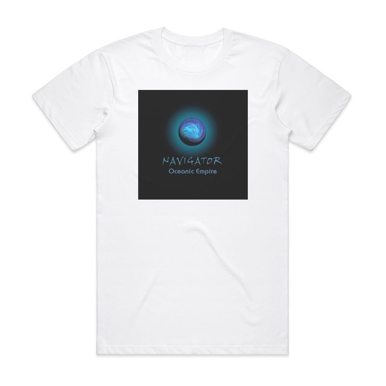 Navigator Oceanic Empire Album Cover T-Shirt White