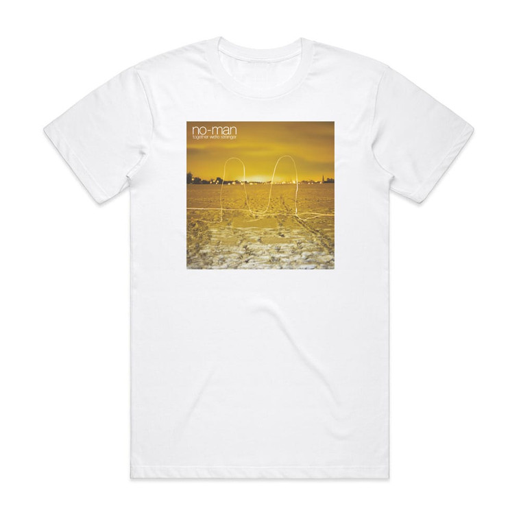 No-Man Together Were Stranger 1 Album Cover T-Shirt White