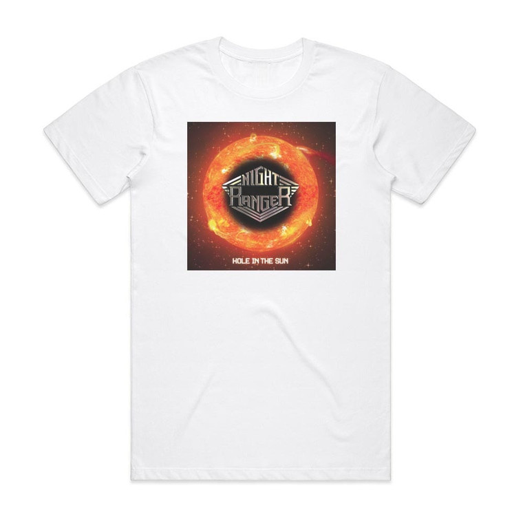 Night Ranger Hole In The Sun Album Cover T-Shirt White