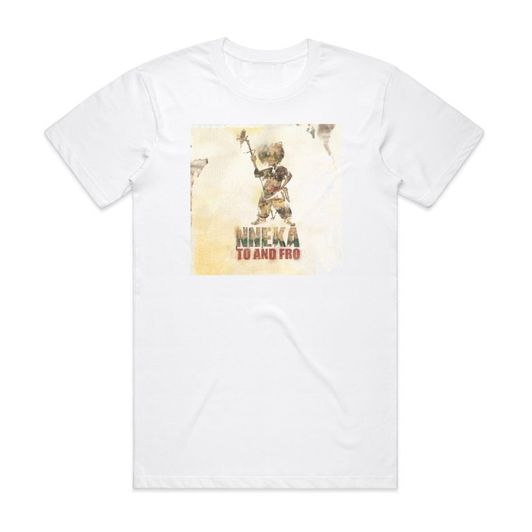 Nneka To And Fro Album Cover T-Shirt White