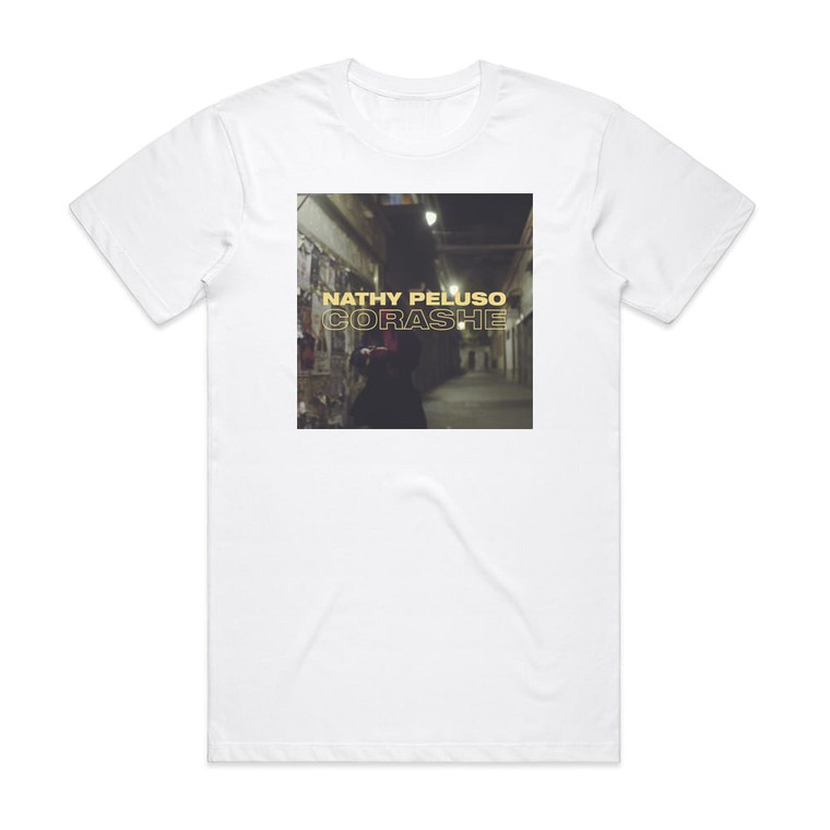 Nathy Peluso Corashe Album Cover T-Shirt White