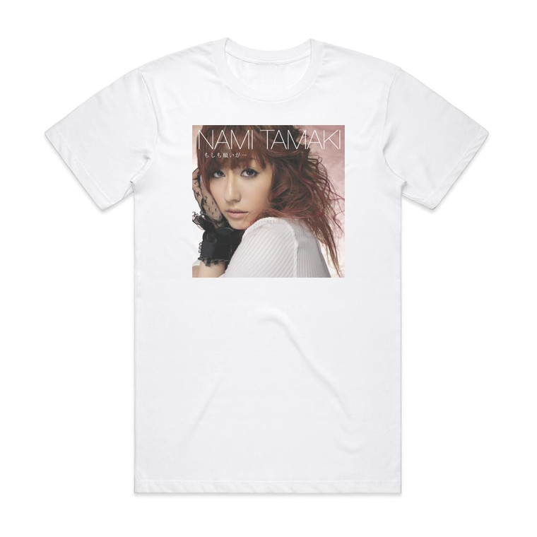 Nami Tamaki Empty 2 Album Cover T-Shirt White
