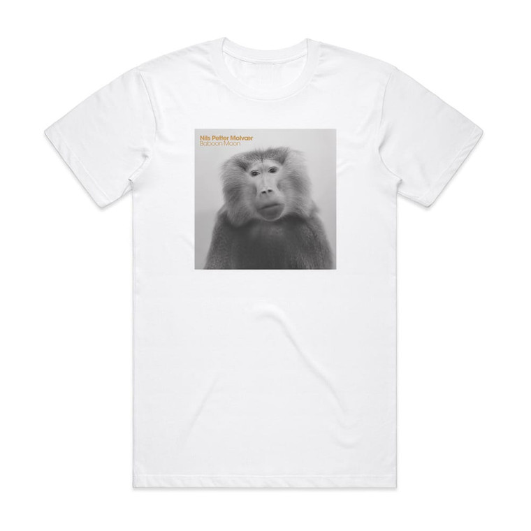 Nils Petter Molvaer Baboon Moon Album Cover T-Shirt White