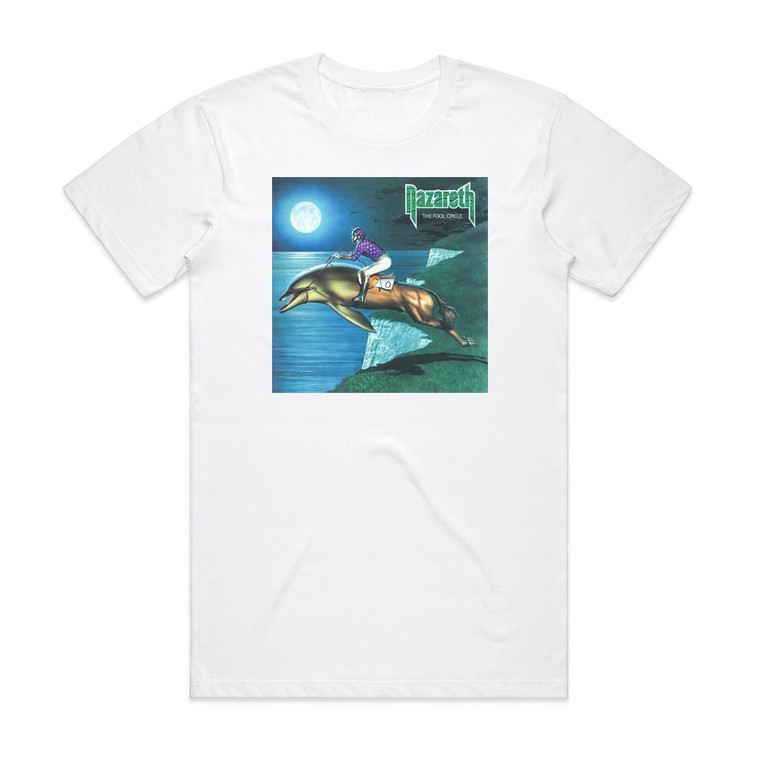 Nazareth The Fool Circle Album Cover T-Shirt White