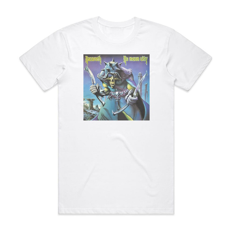 Nazareth No Mean City 1 Album Cover T-Shirt White