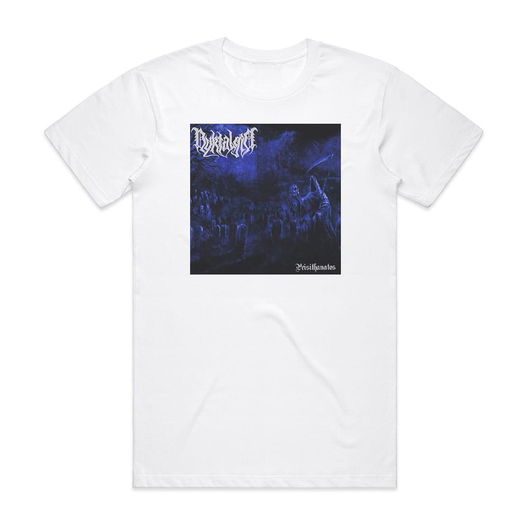 Nyktalgia Peisithanatos Album Cover T-Shirt White