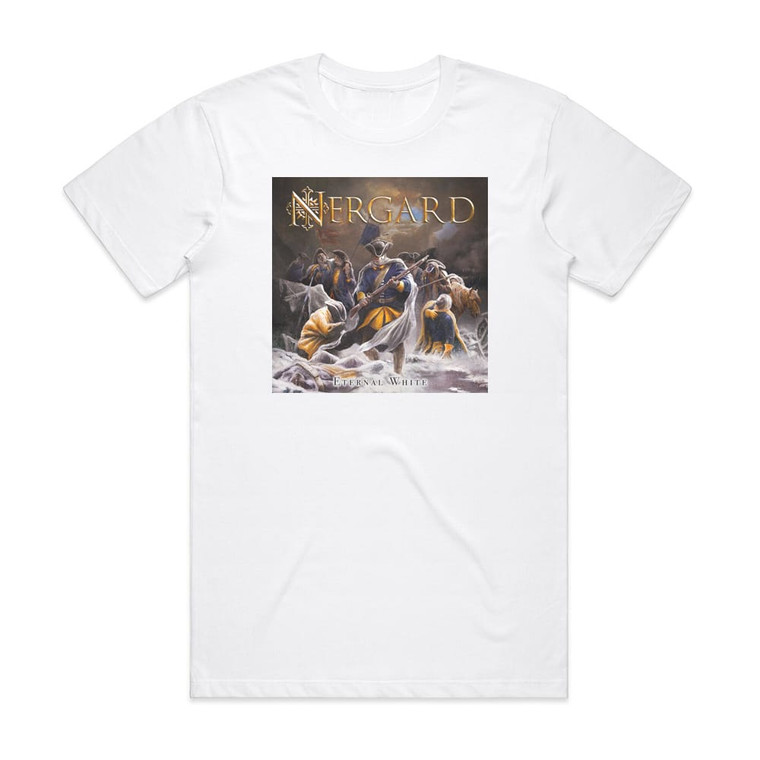 Nergard Eternal White Album Cover T-Shirt White