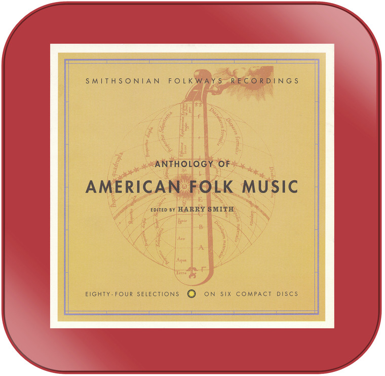 Harry Smith Ed Anthology of American Folk Music Album Cover Sticker