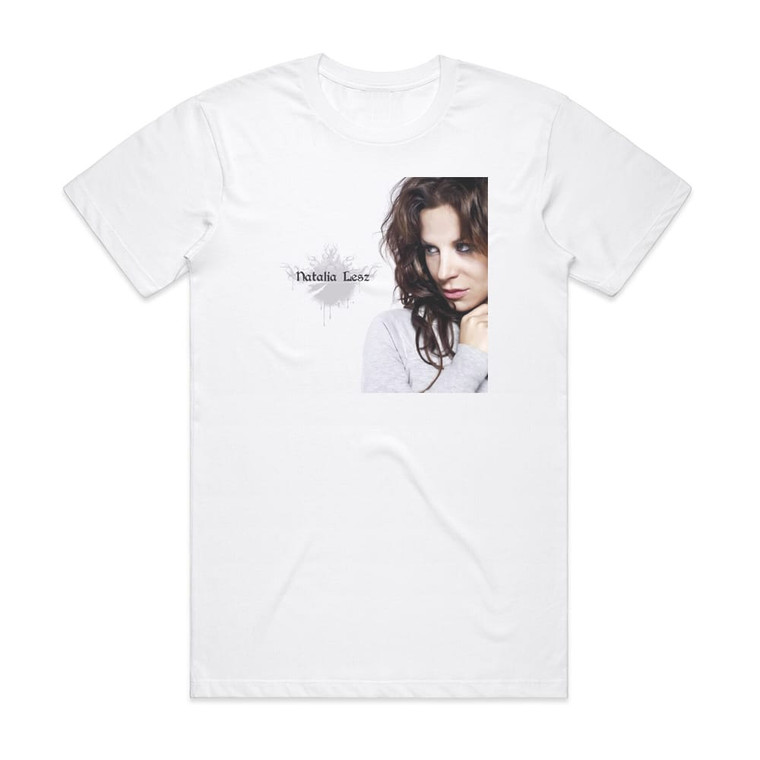 Natalia Lesz Natalia Lesz Album Cover T-Shirt White