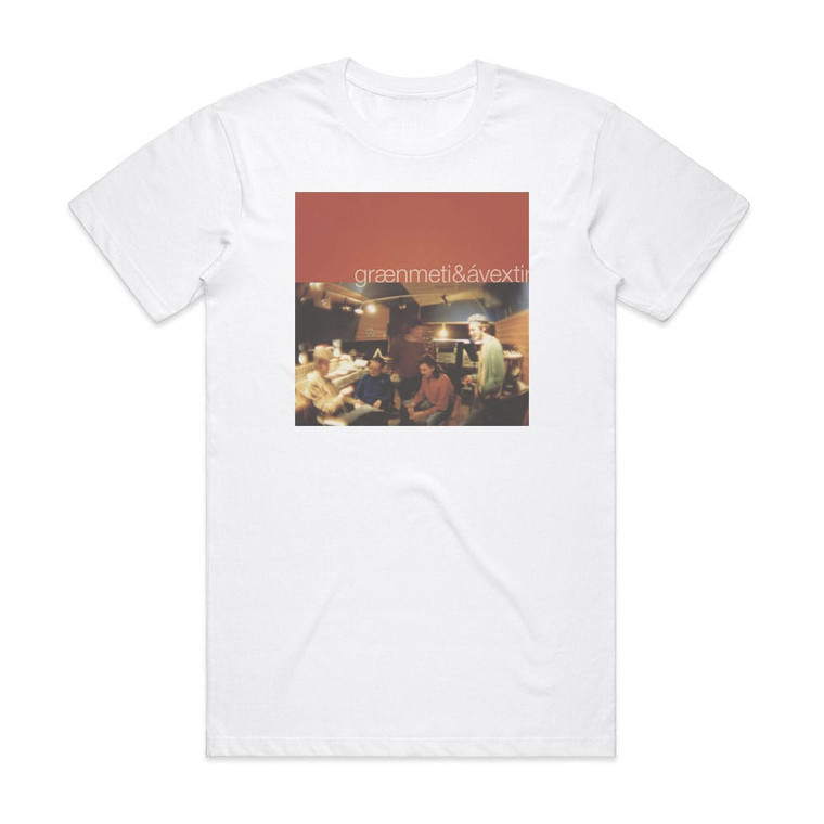 Nydonsk Grnmeti Vextir Album Cover T-Shirt White