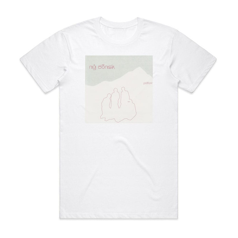Nydonsk Plfarir Album Cover T-Shirt White